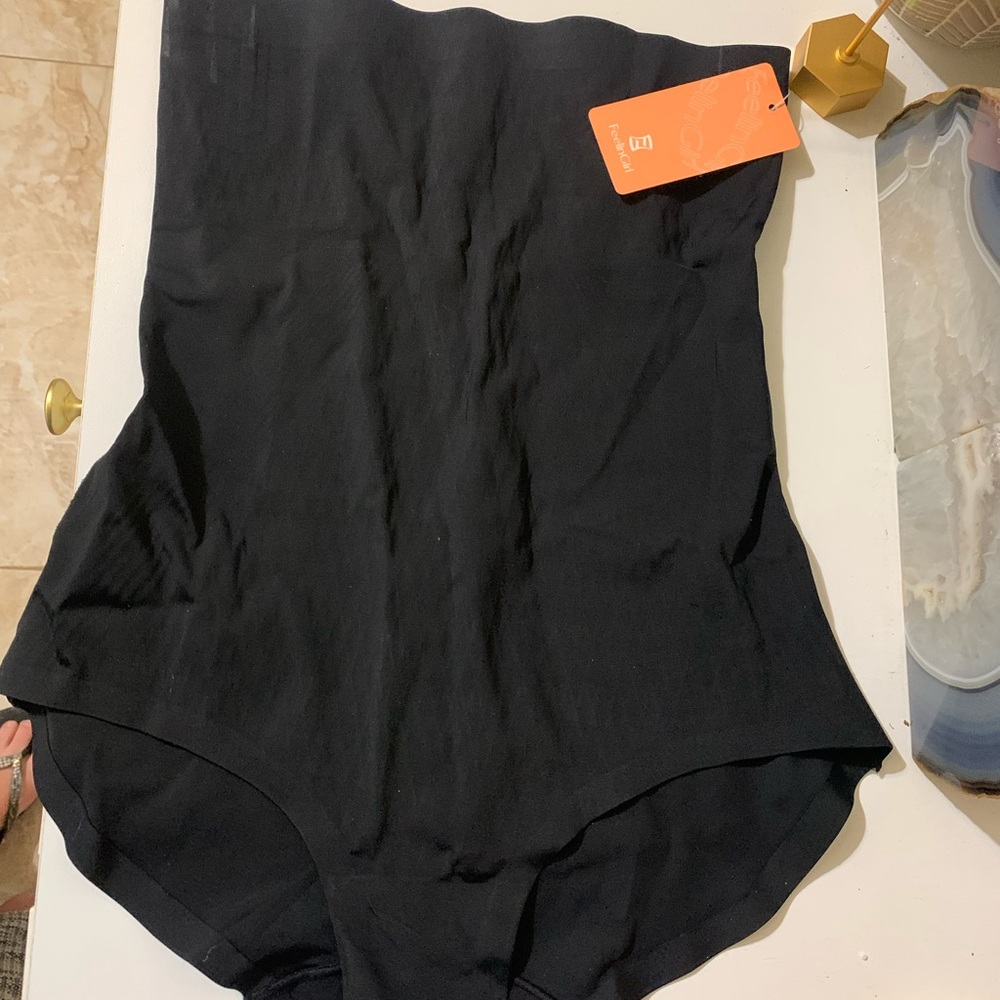 Black Seamless High-Waisted Shapewear